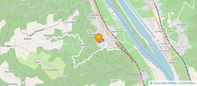 localisation de l'entreprise MOTARD & MOTARDE à VION