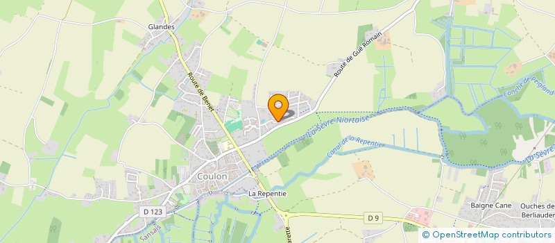 localisation de l'entreprise MOTARD OLIVIER PRIEUR NADINE  COULON