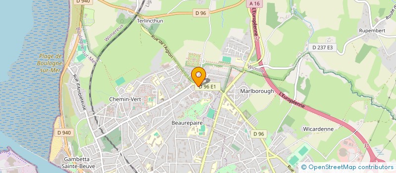 localisation de l'entreprise MOTARDICTION à BOULOGNE-SUR-MER