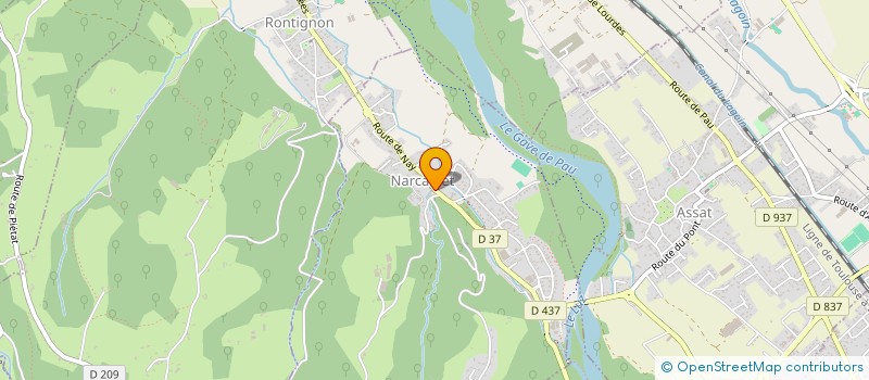 localisation de l'entreprise MOTARDS A L'HONNEUR (MALH) à NARCASTET