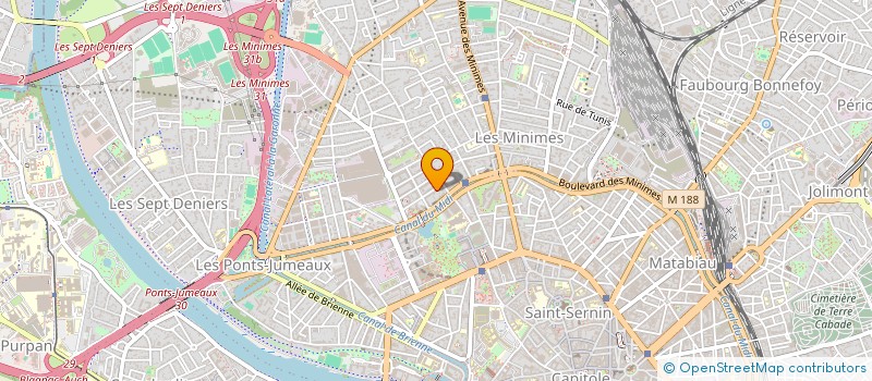 localisation de l'entreprise MOTARDS AU GRAND COEUR à TOULOUSE