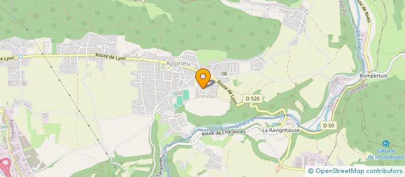 localisation de l'entreprise MOTARDS DU PAYS VOIRONNAIS (MDPV)  APPRIEU