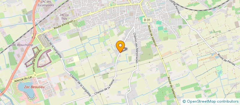 localisation de l'entreprise MOTARDS POUR L'ENFANCE ASSOCIATION P.A.C.A  MONTEUX