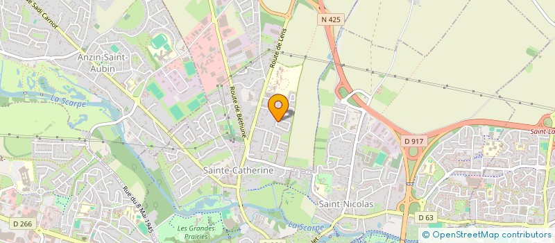 localisation de l'entreprise MOTARDS POUR L'ENFANCE NORD PICARDIE à SAINTE-CATHERINE