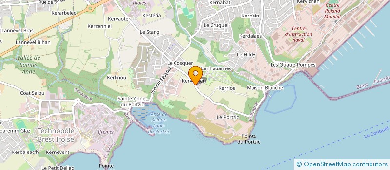 localisation de l'entreprise MOTARDS SPORTS MEDIAS EVENEMENTS à BREST