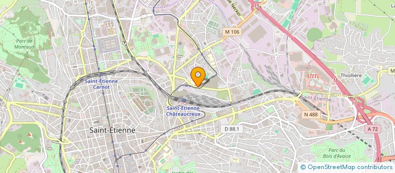 localisation de l'entreprise MOTAREX  SAINT-ETIENNE