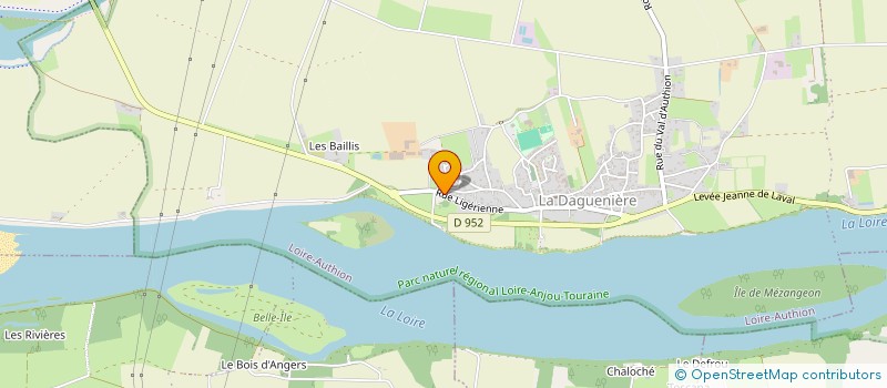 localisation de l'entreprise MOTARS  LOIRE-AUTHION