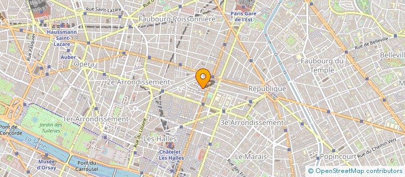localisation de l'entreprise MOTEK à PARIS