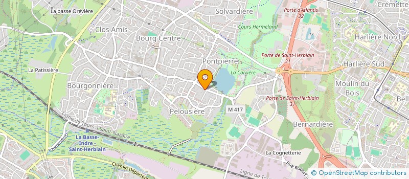 localisation de l'entreprise MOTEKT à SAINT-HERBLAIN