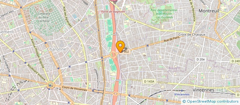 localisation de l'entreprise MOTEL PERPIGNAN SUD à MONTREUIL