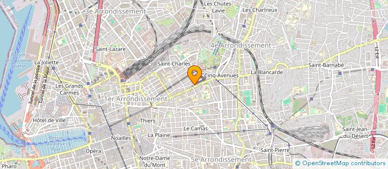 localisation de l'entreprise MOTEL RELAX à MARSEILLE