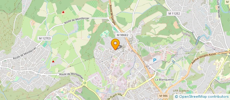 localisation de l'entreprise MOTEP  GRABELS