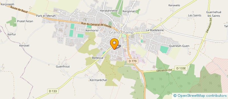 localisation de l'entreprise MOTEP  GRAND-CHAMP