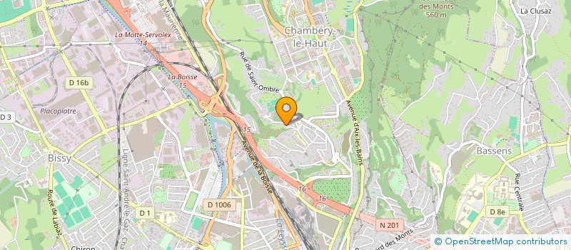 localisation de l'entreprise MOTERIX MULTISERVICES à CHAMBERY