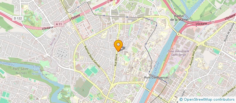 localisation de l'entreprise MOTEUR D'ESPOIR à ANGERS