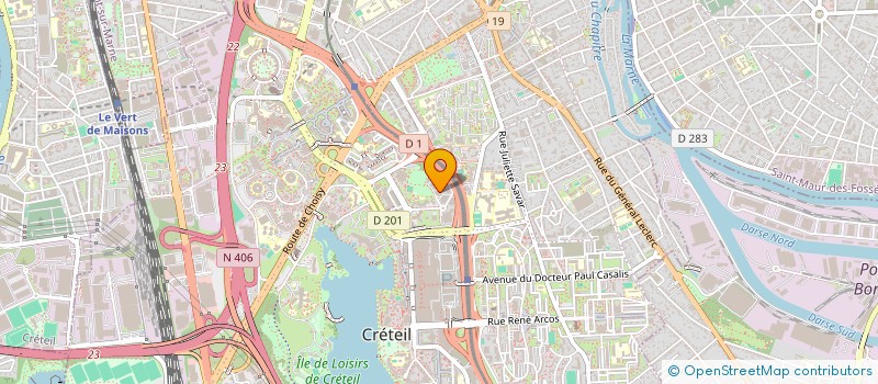 localisation de l'entreprise MOTEUR MARINE SERVICE  CRETEIL