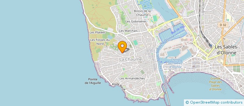 localisation de l'entreprise MOTEUROPE HOLDING à LES SABLES-D'OLONNE