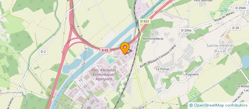 localisation de l'entreprise MOTEURS ET CULASSES  SAINTE-HELENE-DU-LAC