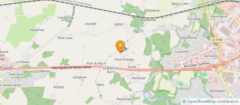 localisation de l'entreprise MOTEURS HORS BORD EXPORT  PLOEREN