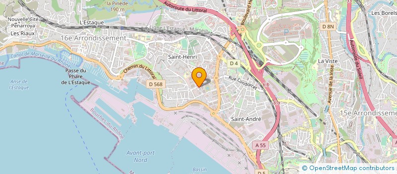 localisation de l'entreprise MOTEURS - MARINE - MEDITERRANEE à MARSEILLE