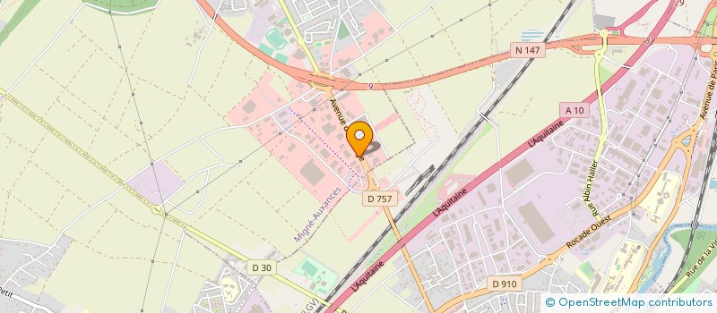 localisation de l'entreprise MOTEURS SERVICES PLUS  MIGNE-AUXANCES