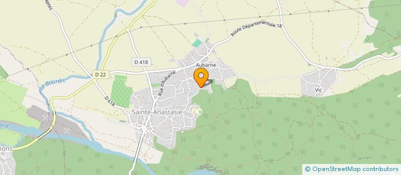 localisation de l'entreprise MOTH  SAINTE-ANASTASIE