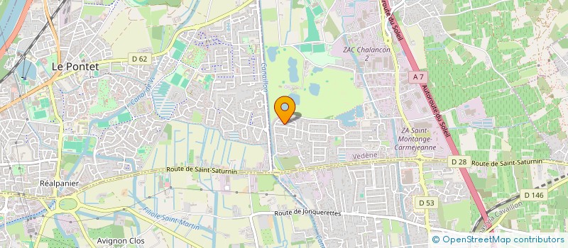 localisation de l'entreprise MOTHAN  VEDENE