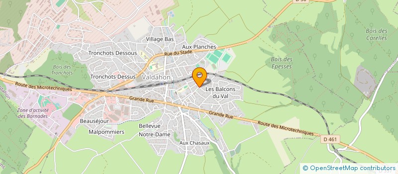 localisation de l'entreprise MOTHER AND SISTER  VALDAHON