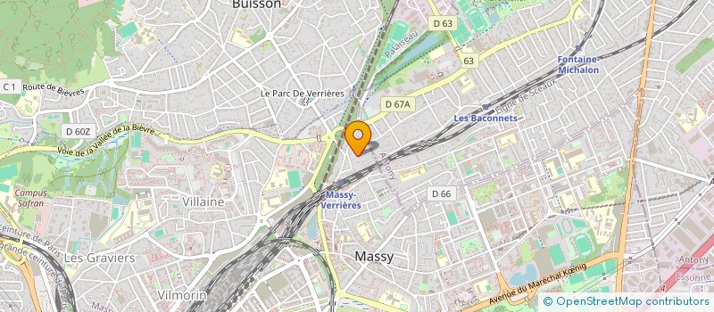 localisation de l'entreprise MOTHERSHIP à MASSY