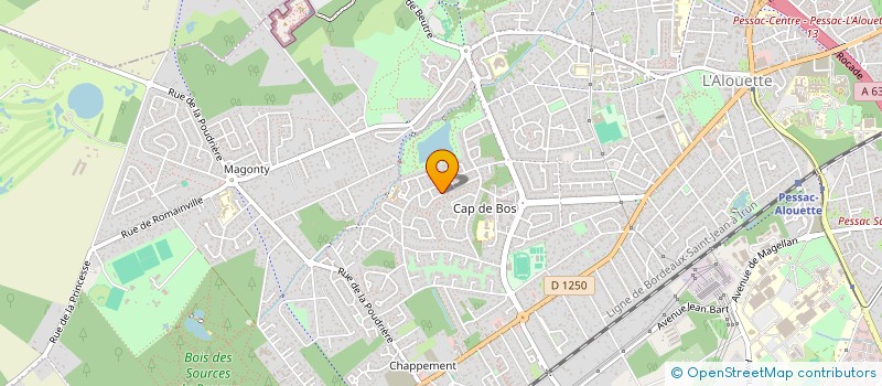 localisation de l'entreprise MOTHES ENTREPRISE SA à PESSAC