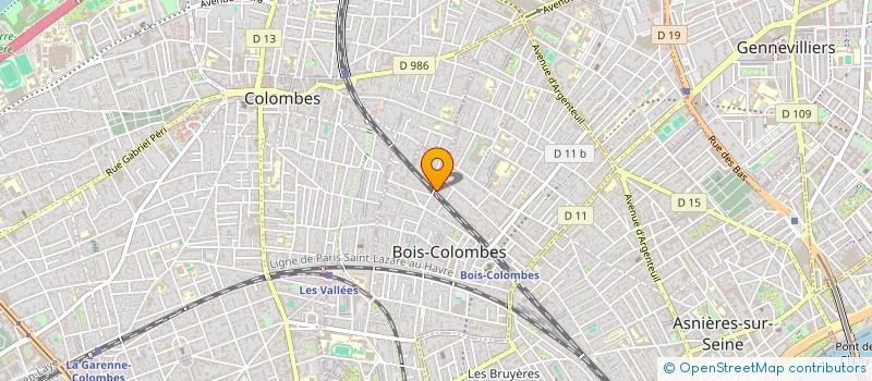 localisation de l'entreprise MOTIF PERSONNEL à BOIS-COLOMBES