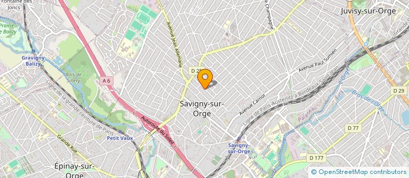 localisation de l'entreprise MOTILE à SAVIGNY-SUR-ORGE