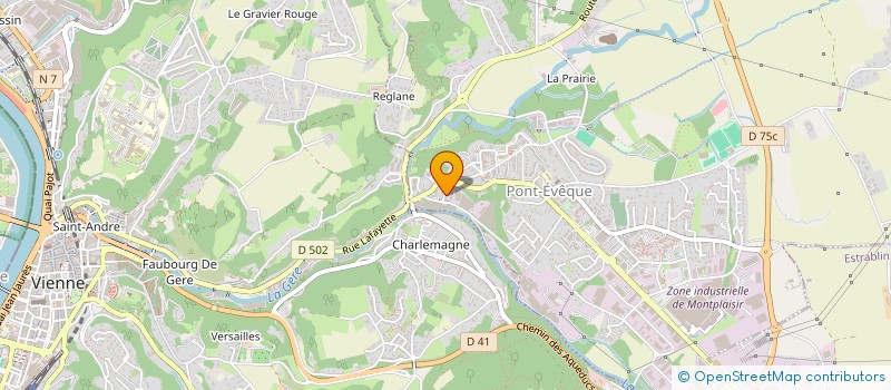 localisation de l'entreprise MOTIO  PONT-EVEQUE