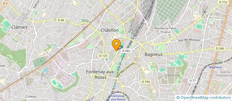 localisation de l'entreprise MOTION EARTH à FONTENAY-AUX-ROSES