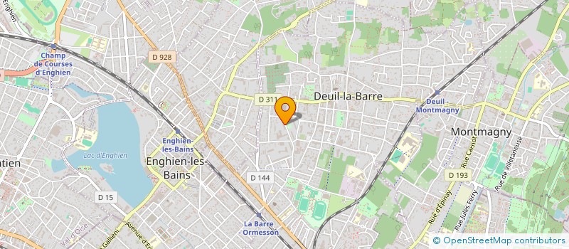 localisation de l'entreprise MOTION MAKER WORLD WIDE  DEUIL-LA-BARRE