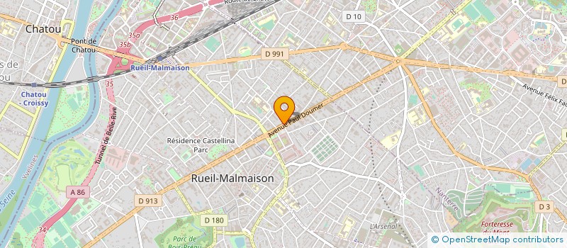 localisation de l'entreprise MOTION PROM  RUEIL-MALMAISON