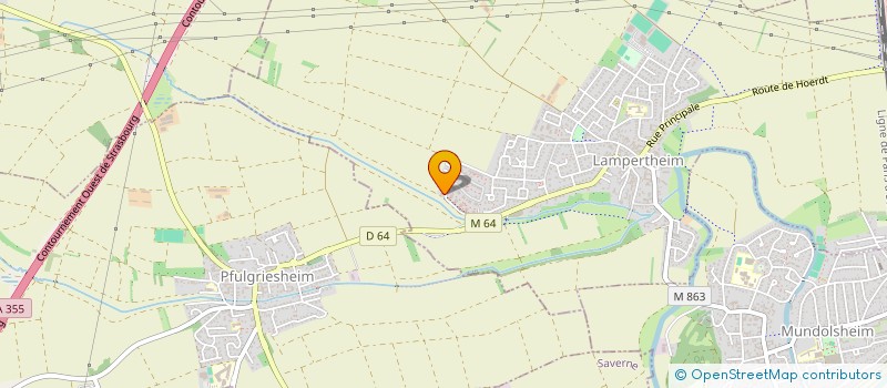 localisation de l'entreprise MOTION PULSE  LAMPERTHEIM