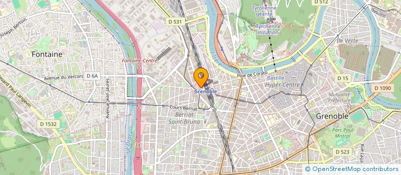 localisation de l'entreprise MOTION RECALL à GRENOBLE
