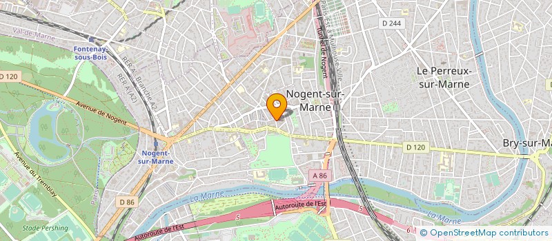 localisation de l'entreprise MOTION YOUR BUSINESS  BUSSY-SAINT-MARTIN