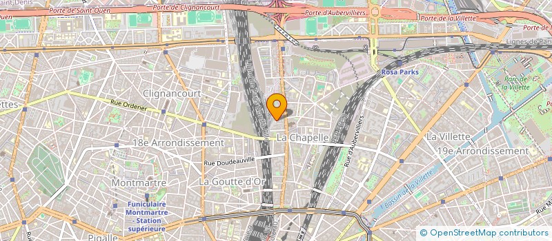 localisation de l'entreprise MOTIONTREE  PARIS 18