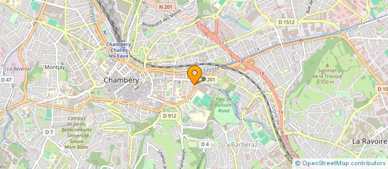 localisation de l'entreprise MOTIUM  CHAMBERY