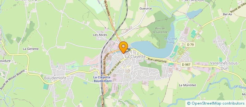 localisation de l'entreprise MOTIV INTERIM LA CLAYETTE à LA CLAYETTE