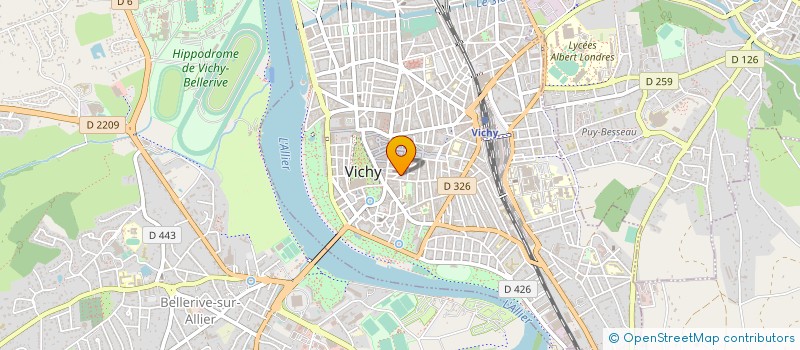 localisation de l'entreprise MOTIV INTERIM VICHY à VICHY