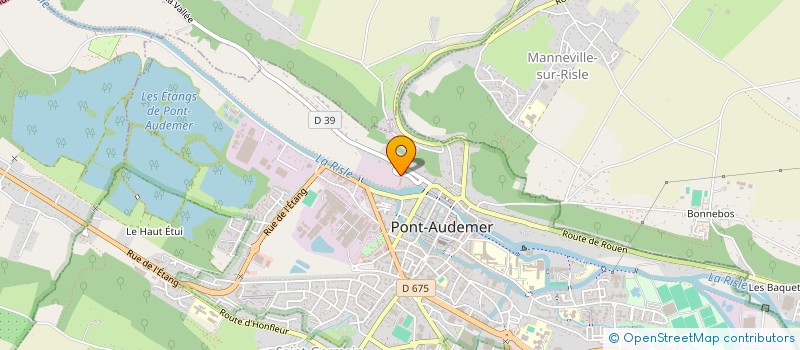 localisation de l'entreprise MOTIV'SOLUTIONS NORMANDIE  PONT-AUDEMER