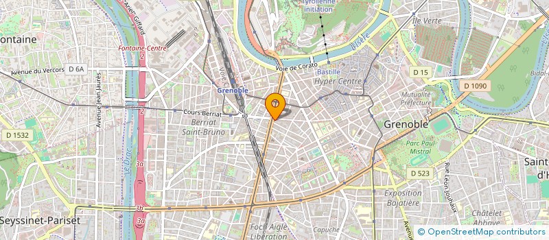 localisation de l'entreprise MOTIVATION ET ENTHOUSIASME à GRENOBLE