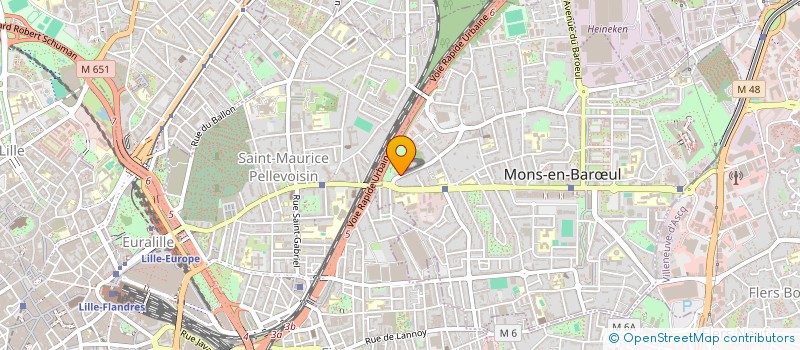 localisation de l'entreprise MOTIVE8  MONS-EN-BARUL