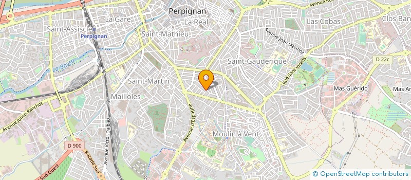 localisation de l'entreprise MOTIVUS à PERPIGNAN