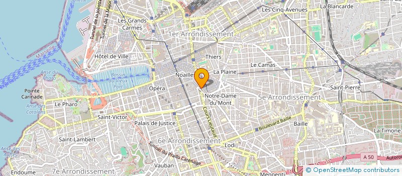 localisation de l'entreprise MOTO 39  MARSEILLE