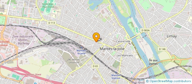 localisation de l'entreprise MOTO 78  MANTES-LA-JOLIE