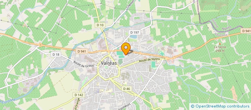 localisation de l'entreprise MOTO BALL CLUB VALREASSIEN à VALREAS